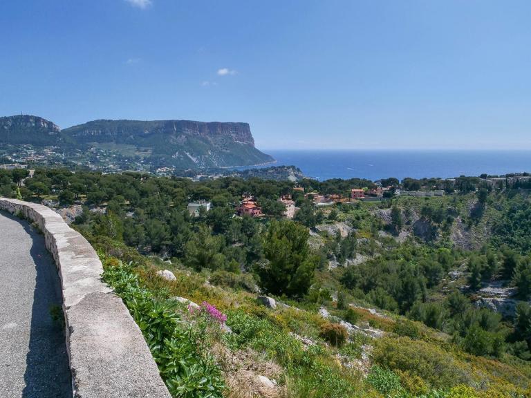 Photos du Col de la Gineste reliant Marseille et Cassis