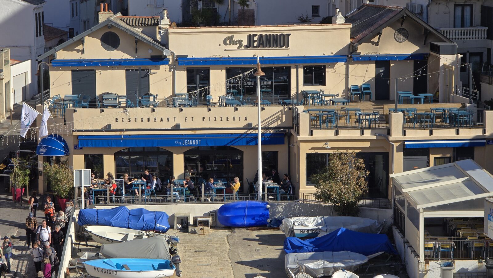 restaurants Le Vallon des Auffes