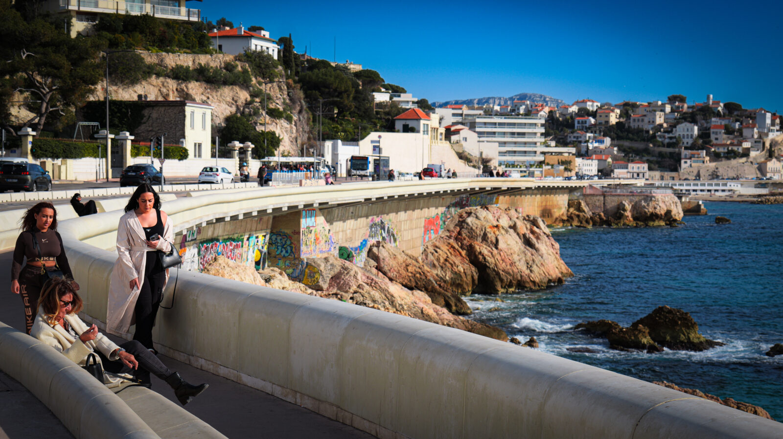 Corniche de Marseille.