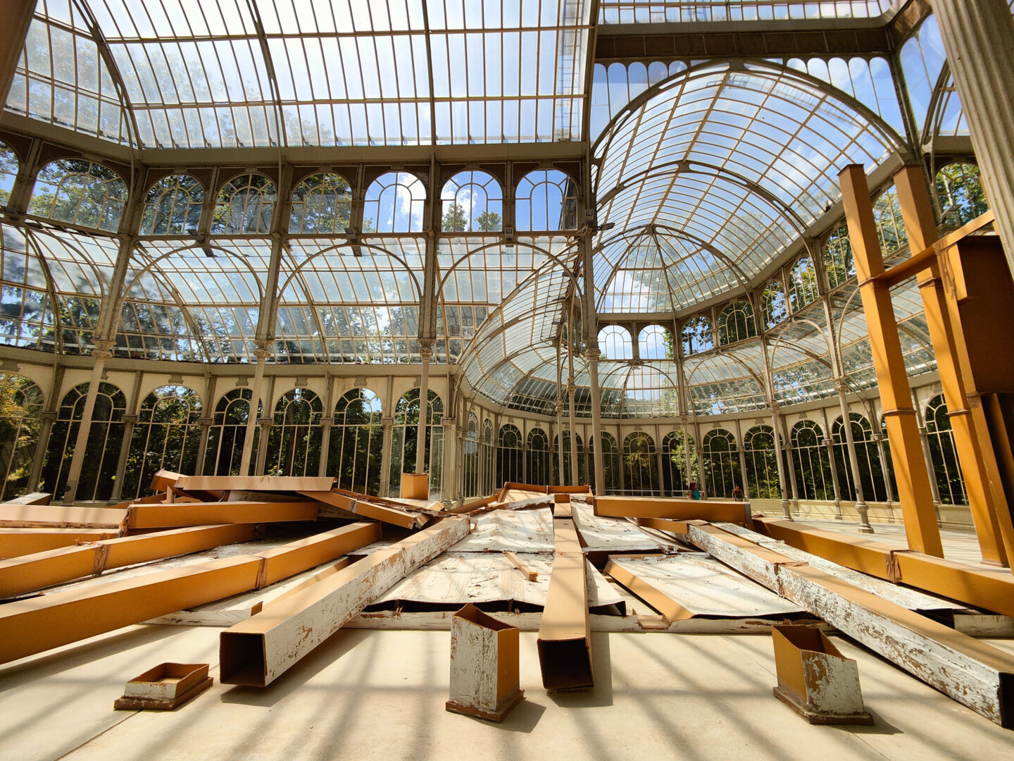 Le Palais de Cristal : intérieur