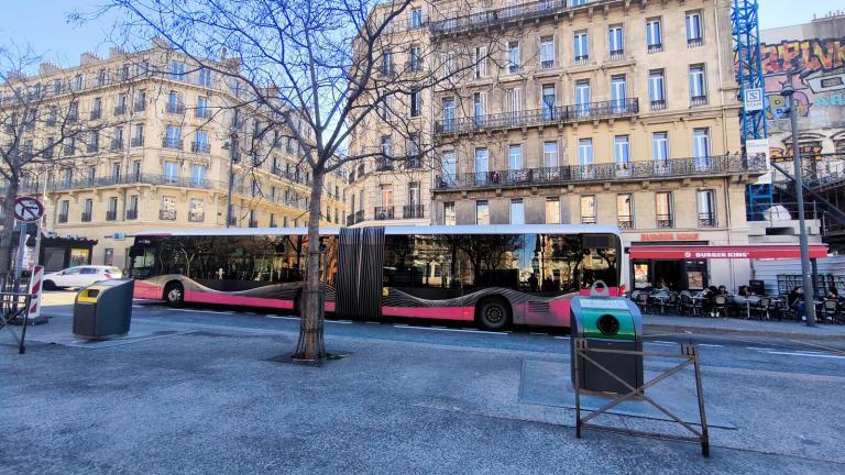 Navette bus Port de Croisières au départ de Marseille Centre – La Joliette ligne 35T