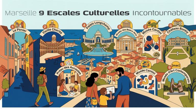 Week-end à Marseille : 9 Escales Culturelles Incontournables