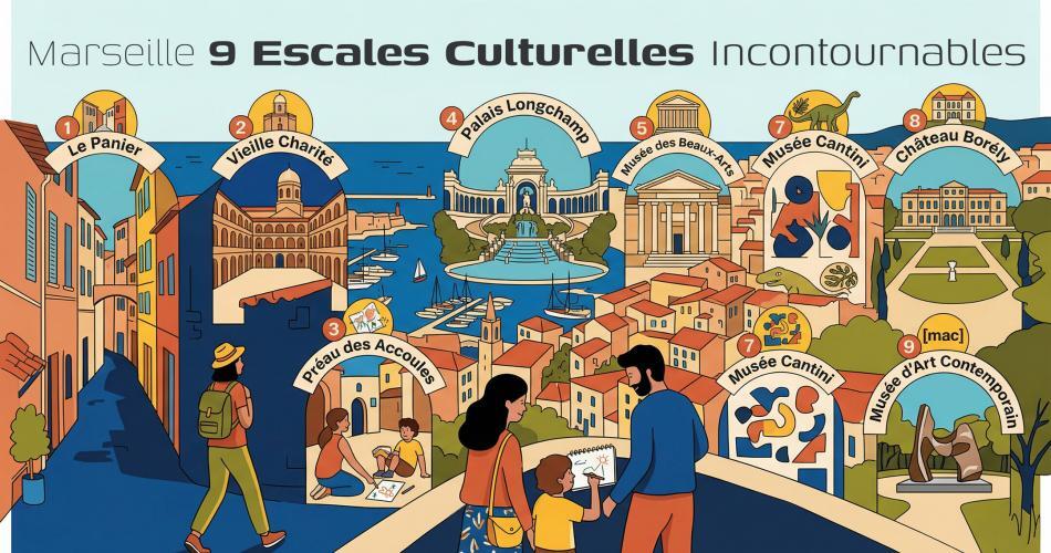 Marseille 9 Escales Culturelles Incontournables
