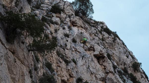 Morgiou escalade en bord de mer