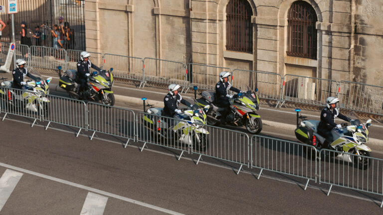 Motard 14 juillet marseille