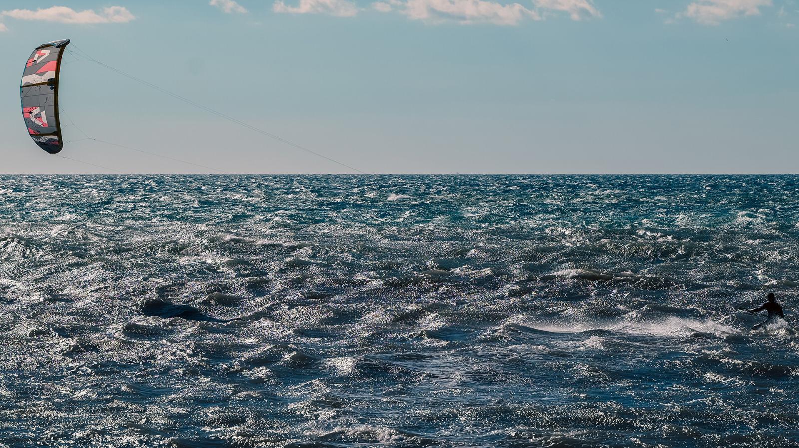 kitesurf à Marseille méditerranée
