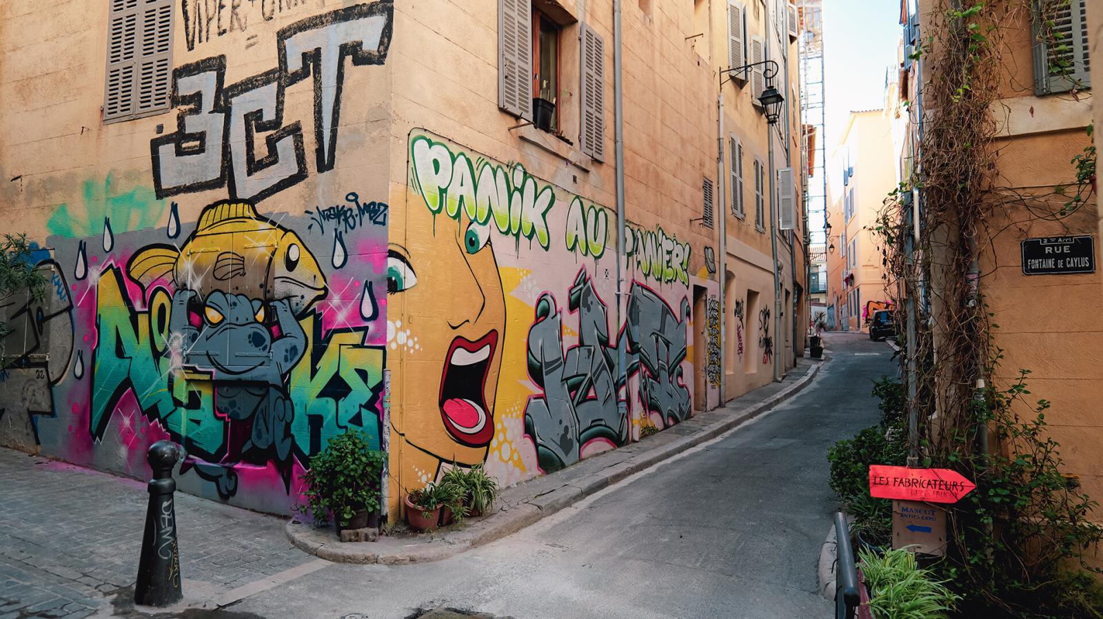 quartier du Panier street art