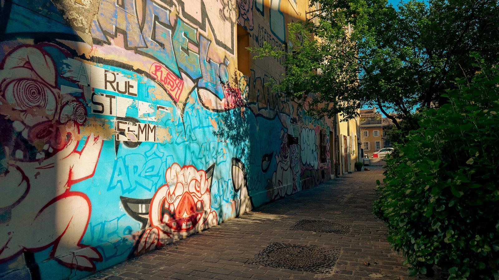 quartier du Panier graffiti