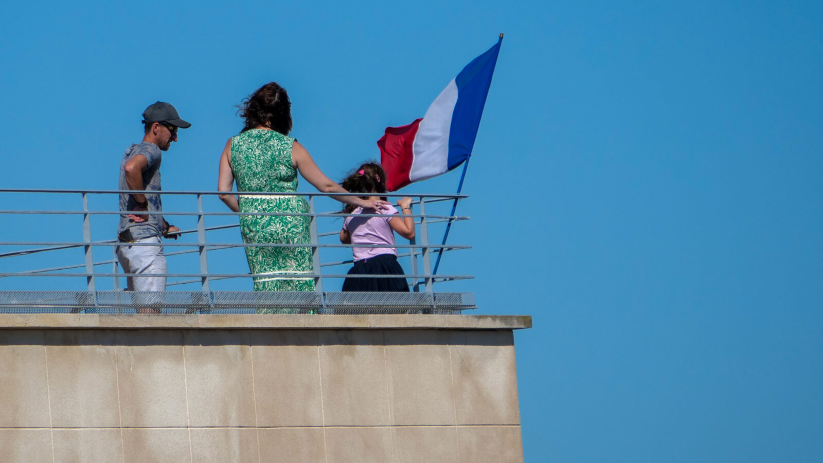 spectateurs défilé du 14 juillet à Marseille