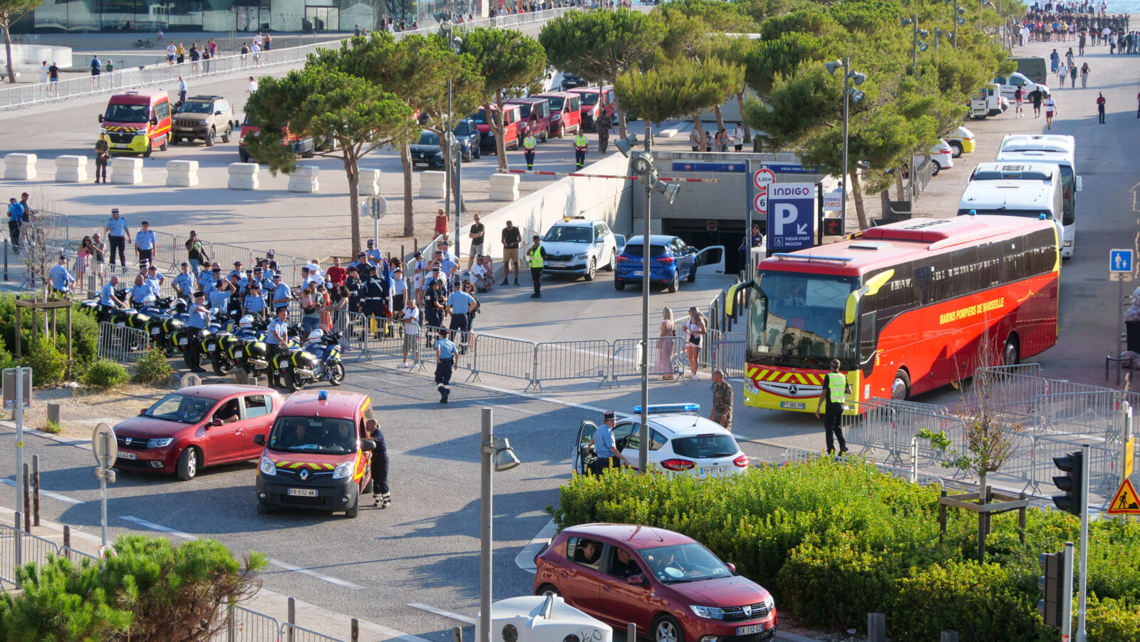 mucem défilé du 14 juillet à Marseille