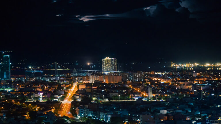 voyage à Da Nang nuit
