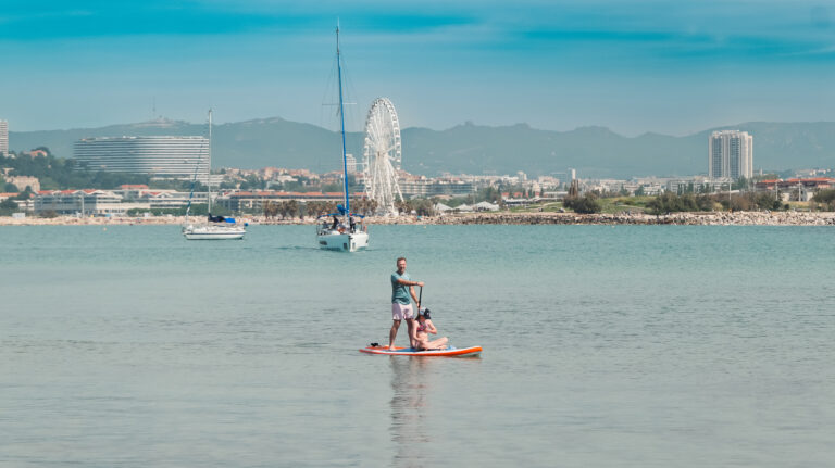 paddle Plage de la Pointe Rouge Marseille