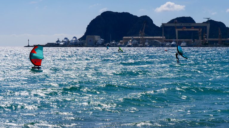 Wing Foil à la Ciotat en Provence