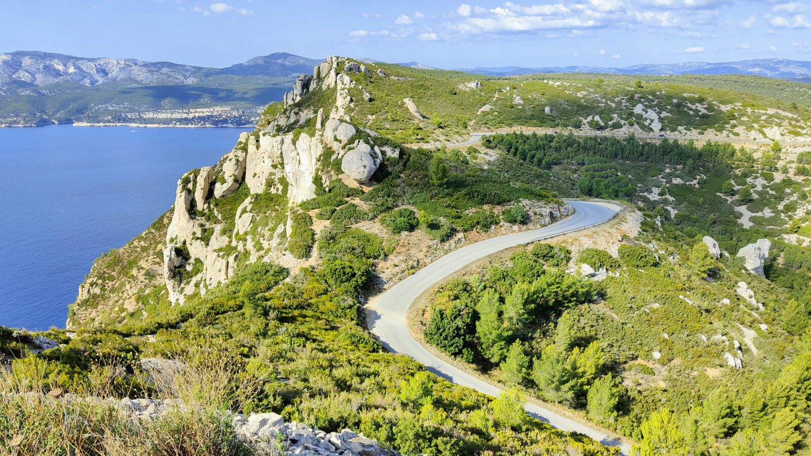 Route des Crêtes virage