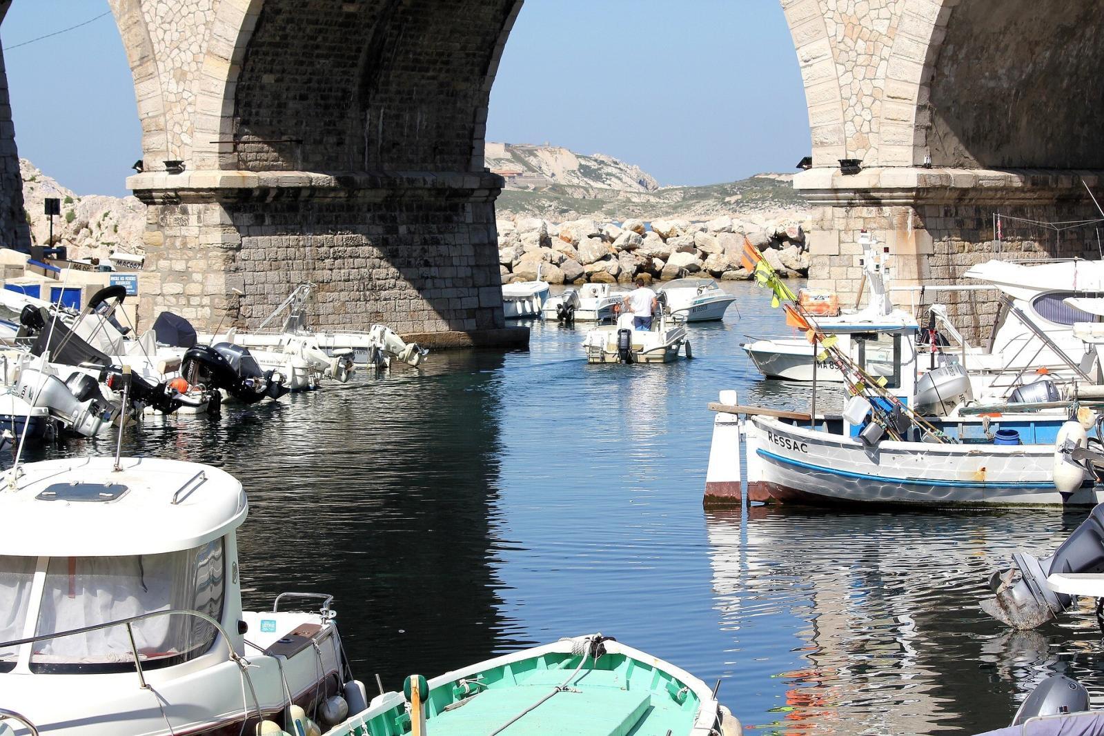 bateau vallons des Auffes Marseille