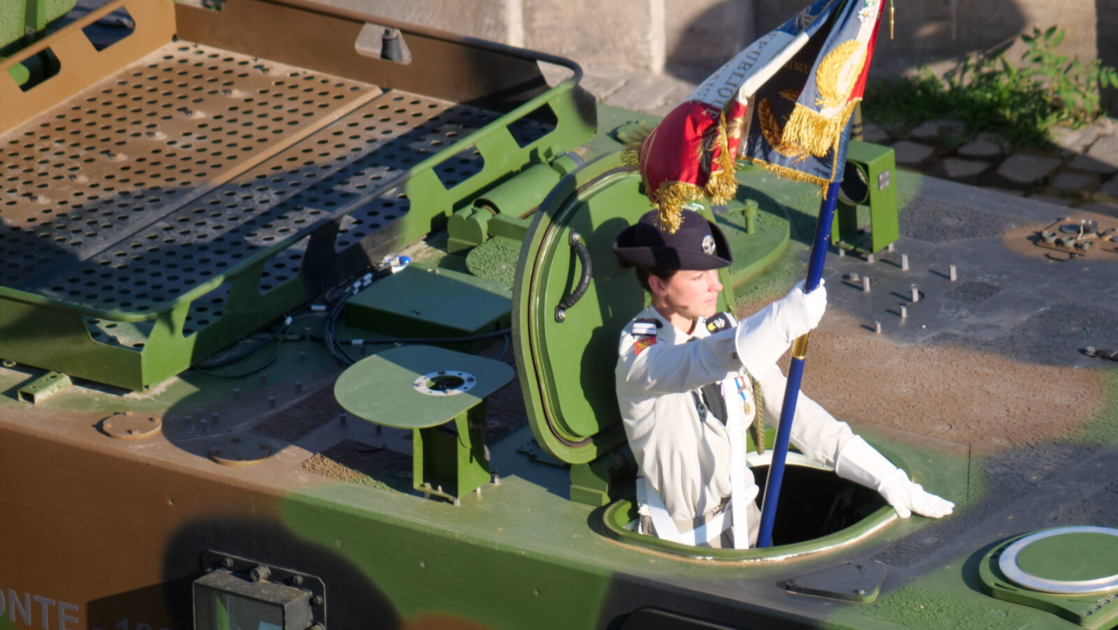 blindé défilé du 14 juillet à Marseille