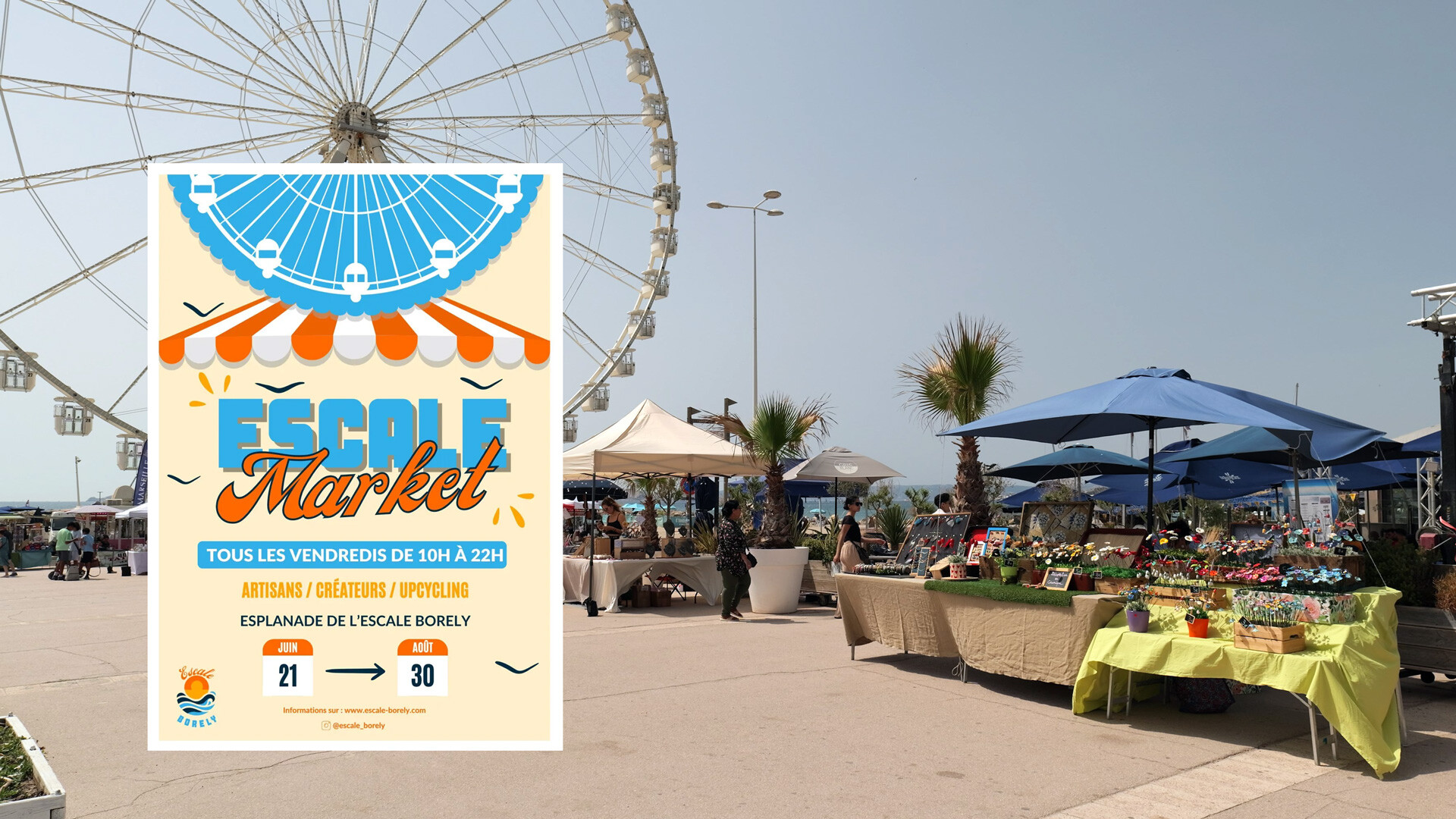 escale market Borély Marseille