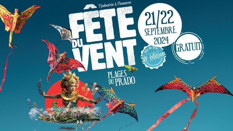 Fête du Vent 38e édition : Festival International du Cerf-Volant à Marseille les 21 et 22 septembre