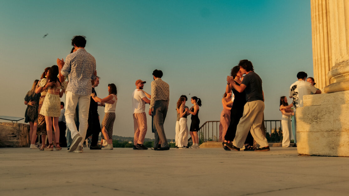 tango promenade à Montpellier