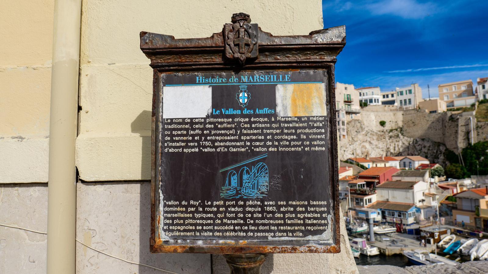 panneau Vallons des Auffes
