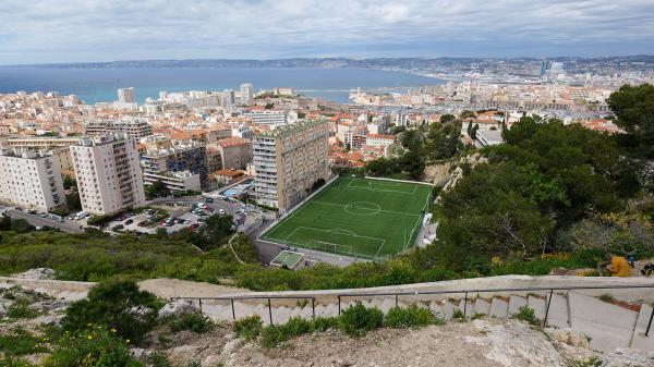 Marseille vue de notre dame de la garde