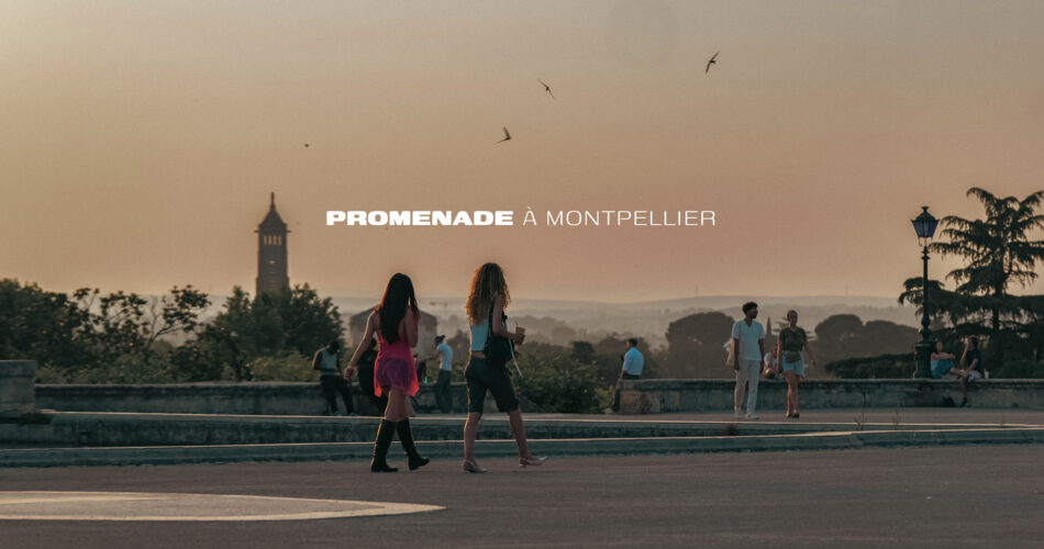 promenade à Montpellier