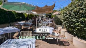 restaurant en bord de mer Marseille Le Mesa