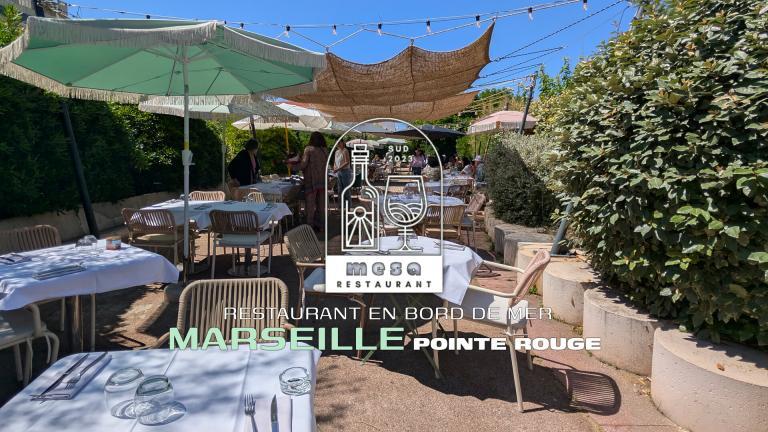 Restaurant en bord de mer Le Mesa : La Méditerranée dans l’assiette à la Pointe Rouge à Marseille