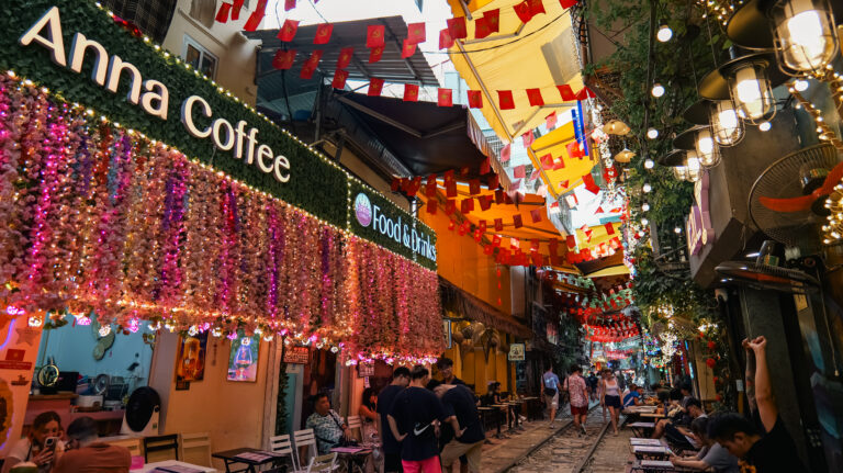 café rue du Train à Hanoï