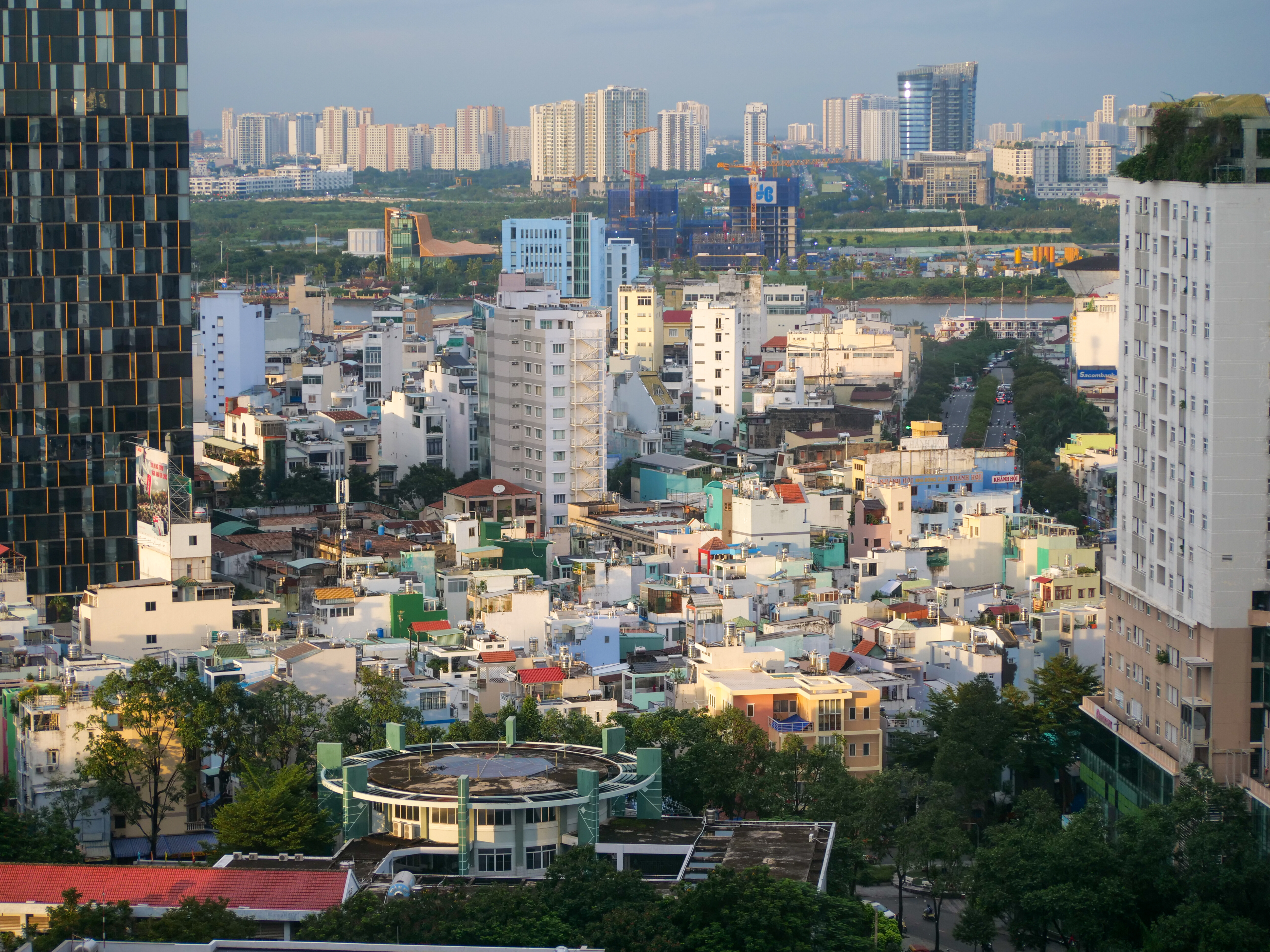 Saigon Ho Chi Minh City vu du ciel